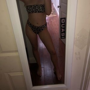 Nasty gal leopard print bikini